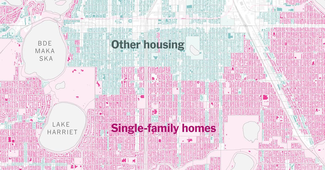 Cities Start to Question an American Ideal: A House With a Yard on Every Lot